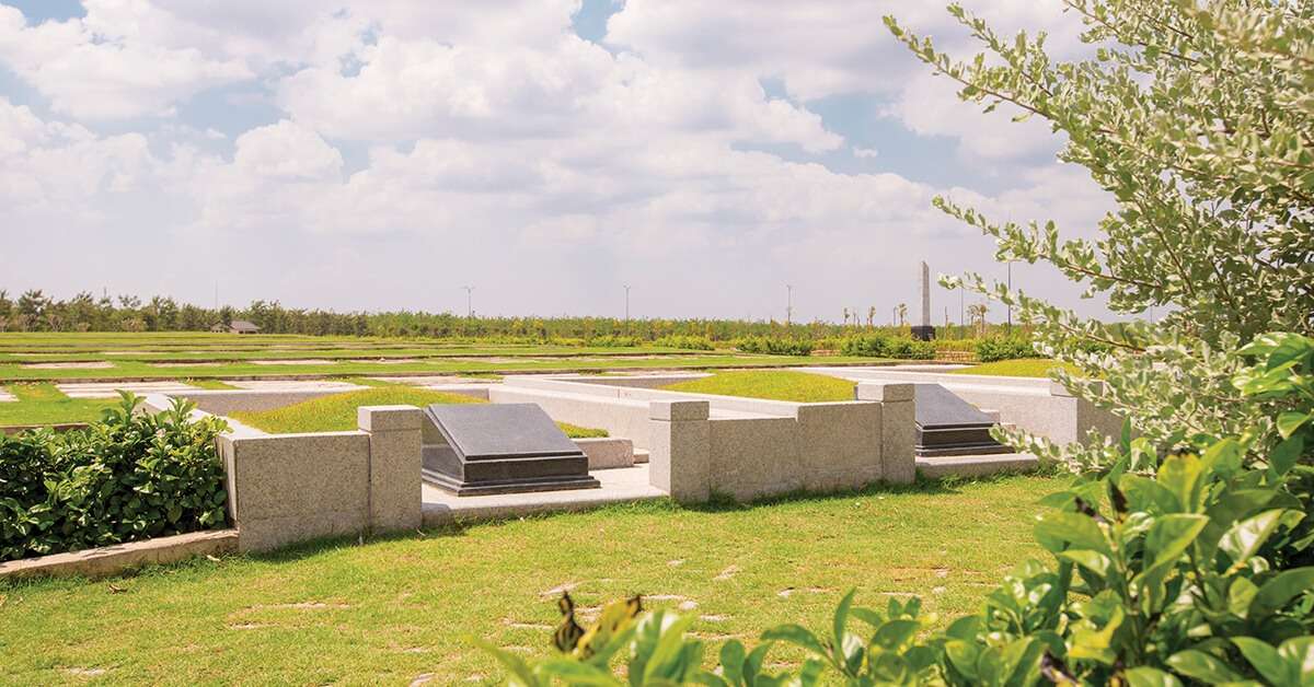 Hình ảnh tiến độ dự án hoa viên nghĩa trang cao cấp tháng 02-2019