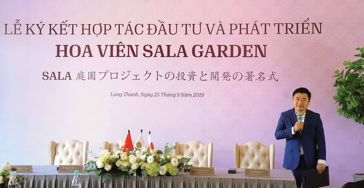 Lễ ký kết hợp tác đầu tư và phát triển hoa viên sinh thái Sala Garden