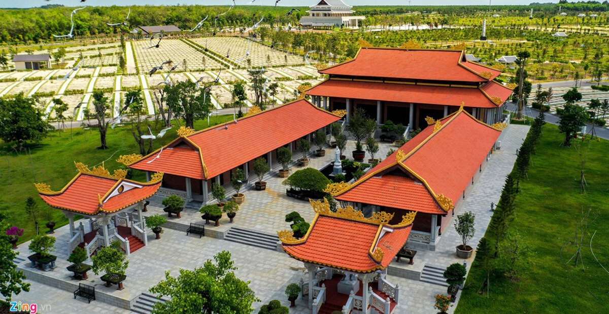 Khu tịnh xá Sala lấy cảm hứng từ kiến trúc phật giáo thời Lý