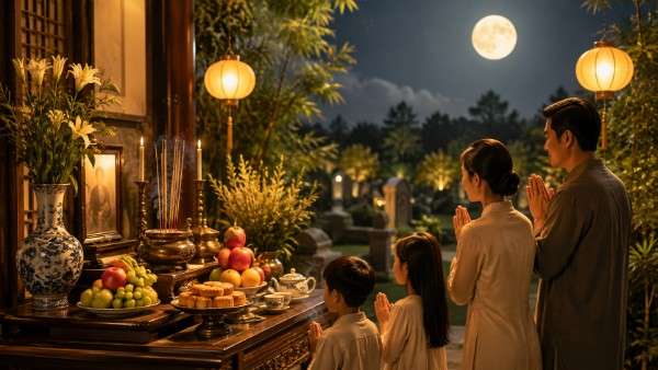 Cúng rằm tháng 8: Ý nghĩa và cách chuẩn bị lễ cúng