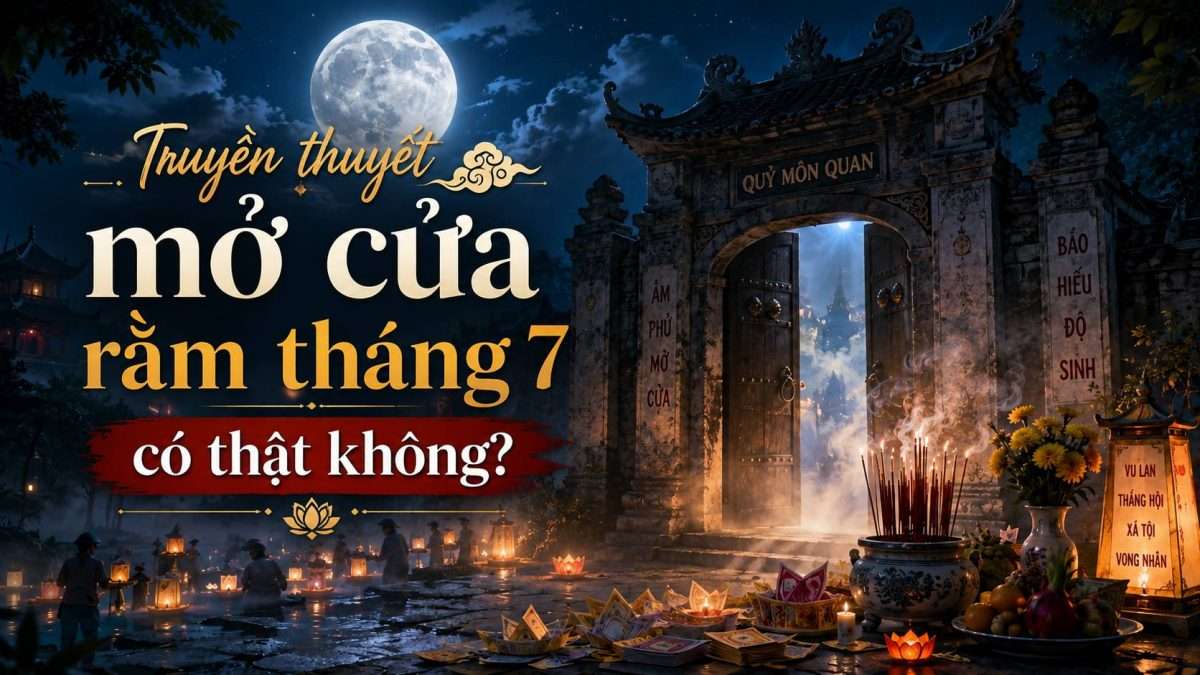 Truyền thuyết mở cửa rằm tháng 7 có thật không? Truyền thuyết mở cửa rằm tháng 7 có thật không?