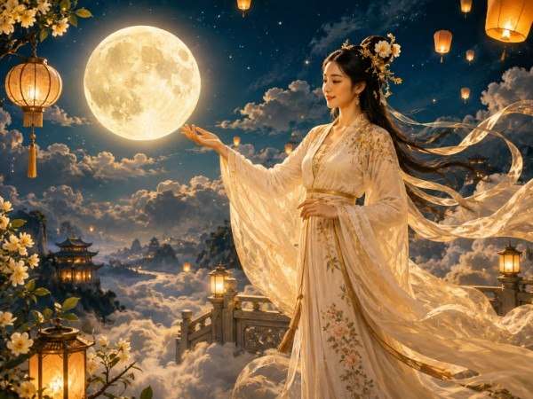 Chị Hằng Nga trong truyền thuyết Tết Trung thu