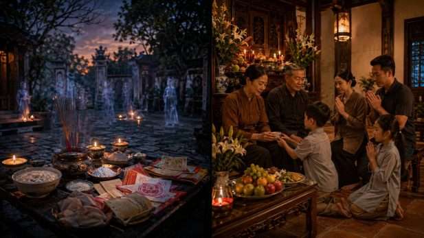 So sánh lễ xá tội vong nhân và lễ Vu Lan báo hiếu