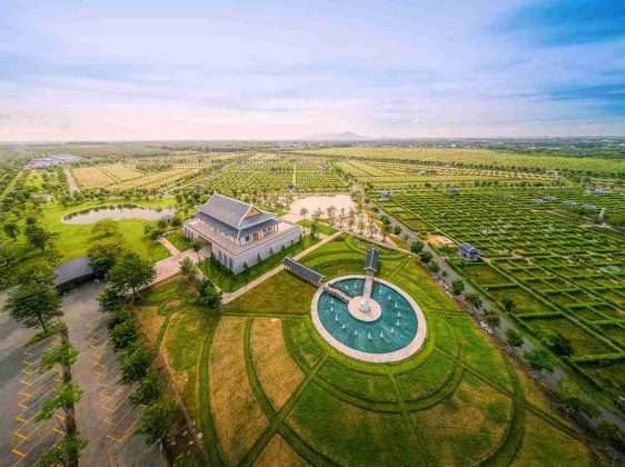 Bản đồ vị trí hoa viên Sala Garden tại xã Tân Hiệp huyện Long Thành Đồng Nai