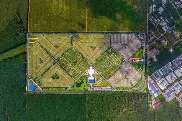Mua dat cat lo Sala Garden.