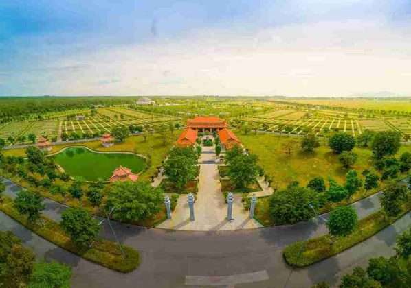 Vi tri hoa vien Sala Garden Long Thanh