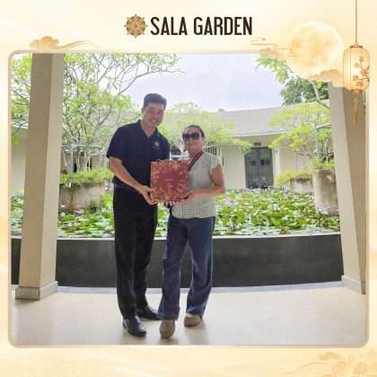 Trao quà Trung Thu Sala Garden gửi tặng khách hàng nhân dịp Tết Trung Thu