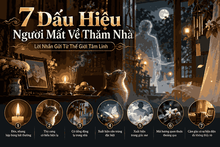7 Dấu Hiệu Người Mất Về Thăm Nhà: Lời Nhắn Gửi Từ Thế Giới Tâm Linh