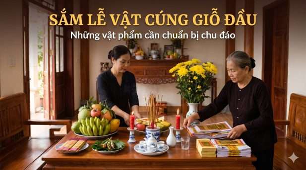 Các lễ vật cần thiết khi chuẩn bị cách cúng giỗ đầu